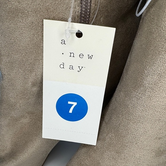 a new day Beige Heeled Boots - Picture 2 of 3